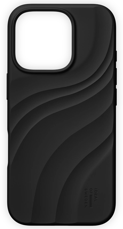 Ideal of Sweden iPhone 16 Pro Max Swirl MagSafe silikoninis dėklas, velvet black, 1 nuotrauka